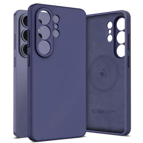 Samsung Galaxy S26 Ultra Tech-Protect Silicone MagSafe kobaltlila tok