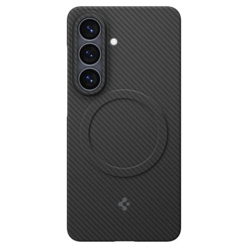 Samsung Galaxy S26 Spigen AirSkin Aramid Mag MagSafe fekete tok