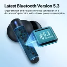 TaoTronics TT-BH1120, fekete vezeték nélküli fülhallgató bluetooth