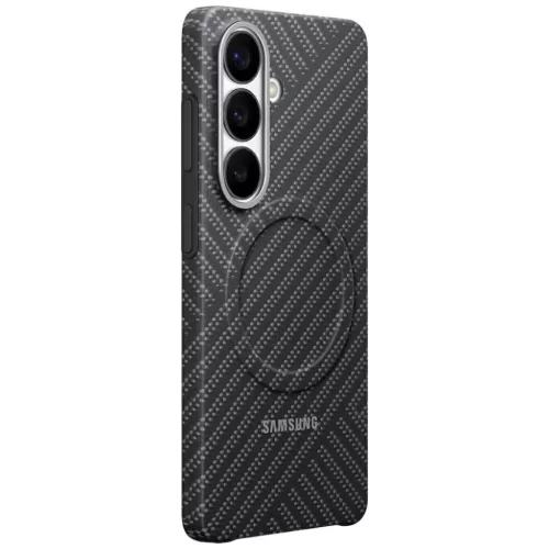 Samsung Galaxy S26 Carbon Magnet tok sötétszürke