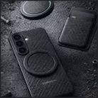 Samsung Galaxy S26 Carbon Magnet fekete tok