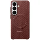 Samsung Galaxy S26 Carbon mágneses piros tok