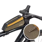 Rockbros 088 Top Tube Biciklis Táska 0.25L - Zöld és Narancs