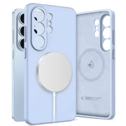   Samsung Galaxy S26 Ultra Tech-Protect Silicone MagSafe égszínkék tok