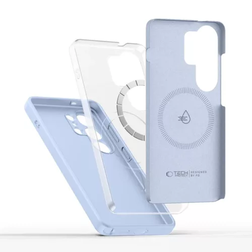 Samsung Galaxy S26 Ultra Tech-Protect Silicone MagSafe égszínkék tok
