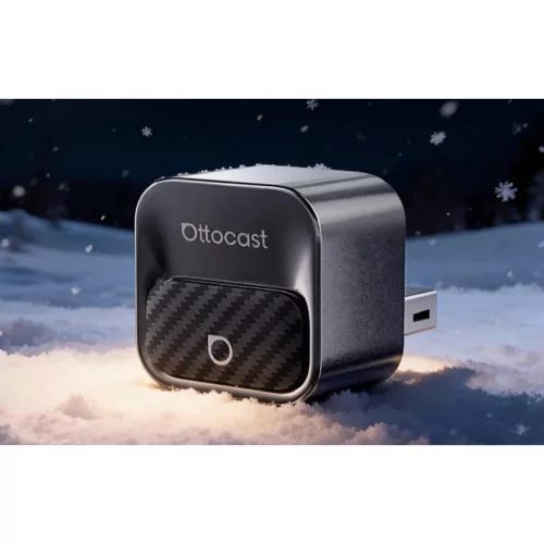 Ottocast CA525-T3 vezeték nélküli CarPlay és Android Auto adapter