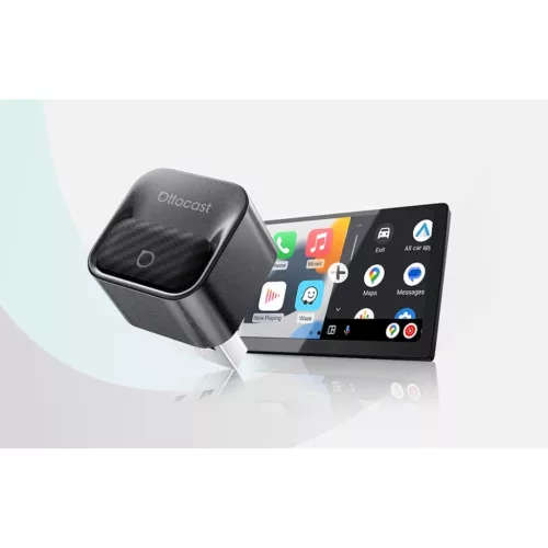 Ottocast CA525-T3 vezeték nélküli CarPlay és Android Auto adapter