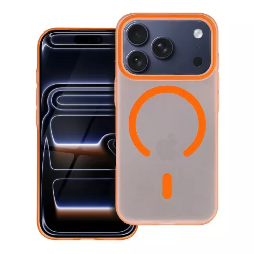 iPhone 17 Air Go Orange MagSafe-kompatibilis narancssárga tok