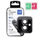 iPhone 17 Air Kamera Lencsevédő BLUE STAR Easy Install fekete üvegfólia