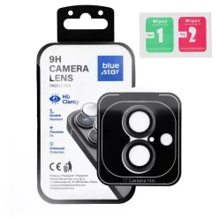   iPhone 17 Air Kamera Lencsevédő BLUE STAR Easy Install fekete üvegfólia