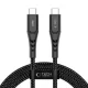 Tech-Protect UB11T Ultraboost Type-C kábel PD 100W / QC3.0 200cm fekete
