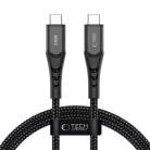 Tech-Protect UB11T Ultraboost Type-C USB kábel PD 240W / QC3.0 100cm fekete