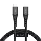 Tech-Protect UB11T Ultraboost Type-C USB kábel PD 100W / QC3.0 100 cm fekete