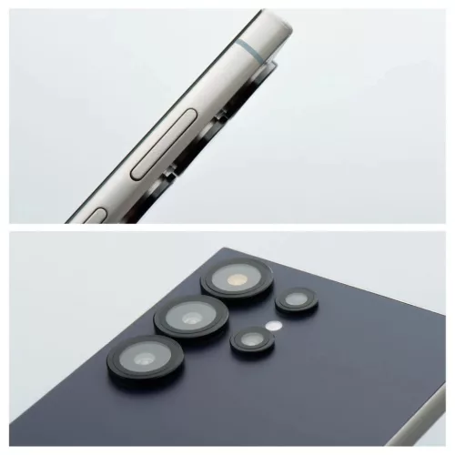 Samsung Galaxy S26 Plus kamera lencsevédő üvegfólia BLUE STAR Easy Install fekete