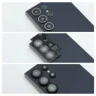 Samsung Galaxy S26 Plus kamera lencsevédő üvegfólia BLUE STAR Easy Install fekete