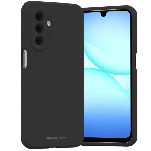 Samsung Galaxy A17 fekete szilikon tok