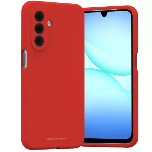 Samsung Galaxy A17 Mercury szilikon tok piros