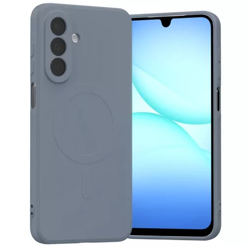 Samsung Galaxy A17 Mercury Semi-Silicone MagSafe tok, sierra kék