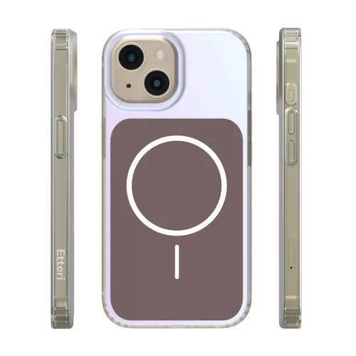 iPhone 15 Hidden Pearl barna tok