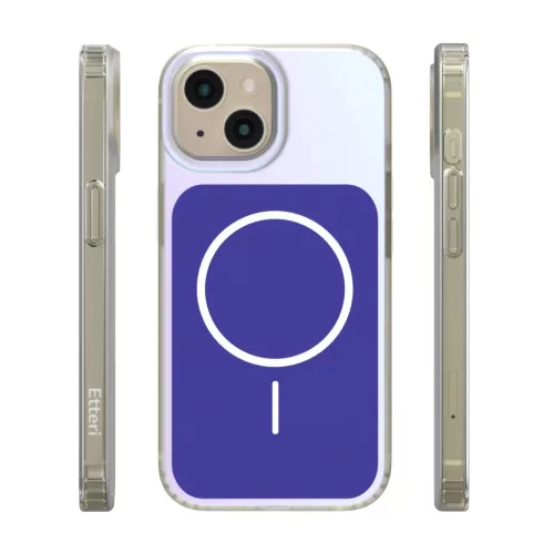 iPhone 15 Etteri Hidden Pearl sötétkék tok