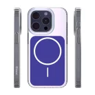 iPhone 15 Pro Hidden Pearl sötétkék tok