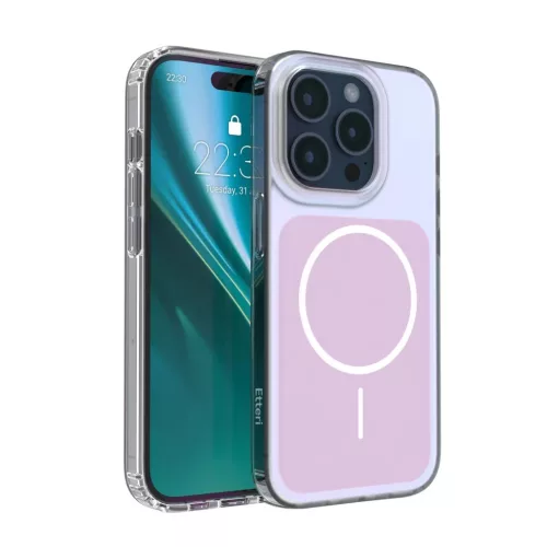 iPhone 15 Pro Hidden Pearl rózsaszín tok