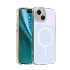iPhone 15 világoskék Etteri Hidden Pearl tok