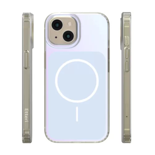 iPhone 15 világoskék Etteri Hidden Pearl tok