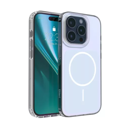 iPhone 15 Pro Etteri Hidden Pearl világoskék tok