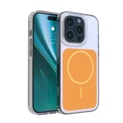   iPhone 15 Pro 6,1" Etteri Hidden Pearl narancssárga tok