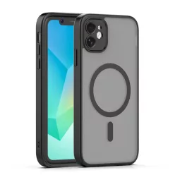 iPhone 11 Mag Matt fekete tok