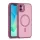 iPhone 11 Mag Matt bordó tok