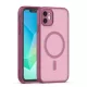 iPhone 11 Mag Matt bordó tok