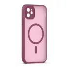 iPhone 11 Mag Matt bordó tok