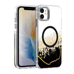 iPhone 11 fekete Epoxy Mag tok