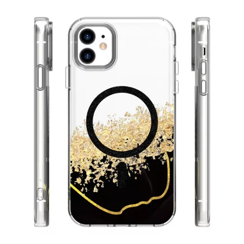 iPhone 11 fekete Epoxy Mag tok