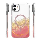 iPhone 11 rózsaszín Epoxy Mag tok