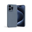 iPhone 15 Pro Max Mercury fél-szilikon MagSafe tok sierra kék