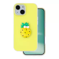 iPhone 11 Gyümölcs 2 az 1-ben sárga tok