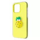 iPhone 16 Pro Fruit 2in1 sárga tok