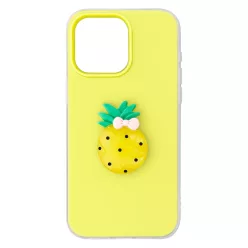 iPhone 16e / 17e Gyümölcs 2in1 sárga tok