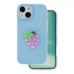 iPhone 11 Gyümölcs 2 az 1-ben kék tok