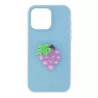 iPhone 11 Gyümölcs 2 az 1-ben kék tok