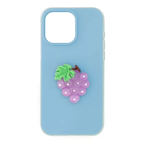 iPhone 11 Gyümölcs 2 az 1-ben kék tok