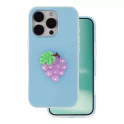 iPhone 15 Pro kék Fruit 2in1 tok