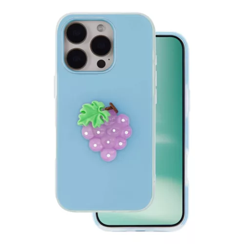 iPhone 15 Pro kék Fruit 2in1 tok