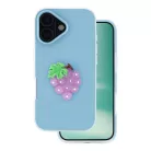 iPhone 17 Fruit 2in1 kék tok