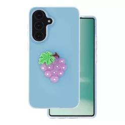 Samsung Galaxy A37 5G Gyümölcs 2in1 kék tok