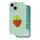 iPhone 11 Gyümölcs 2 az 1-ben zöld tok
