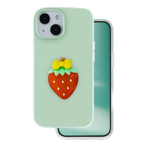iPhone 11 Gyümölcs 2 az 1-ben zöld tok